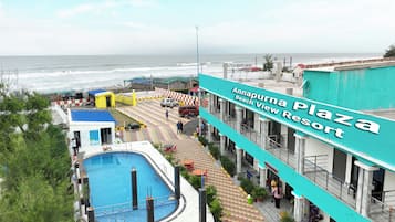 Majoituspaikan julkisivu