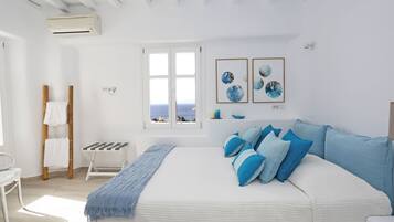 Villa, 4 Bedrooms, Private Pool, Sea View | 4 bedrooms, in-room safe, blackout drapes, soundproofing