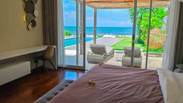 Villa Luxe, 2 chambres, vue plage
