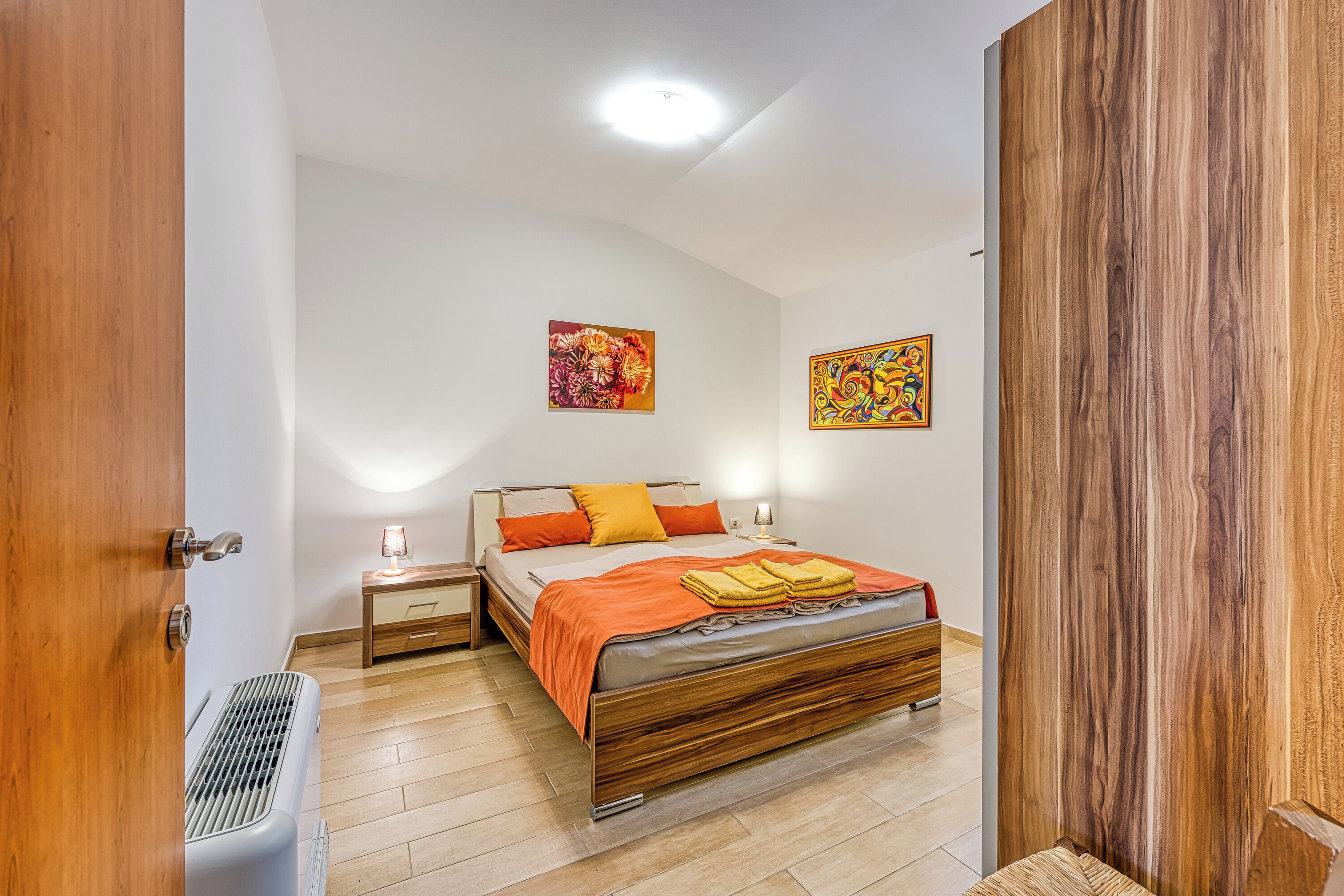 Familieleilighet, flere soverom (Grad Inn Boutique Villa Apt Lavander) | 1 soverom, wi-fi (inkludert) og sengetøy