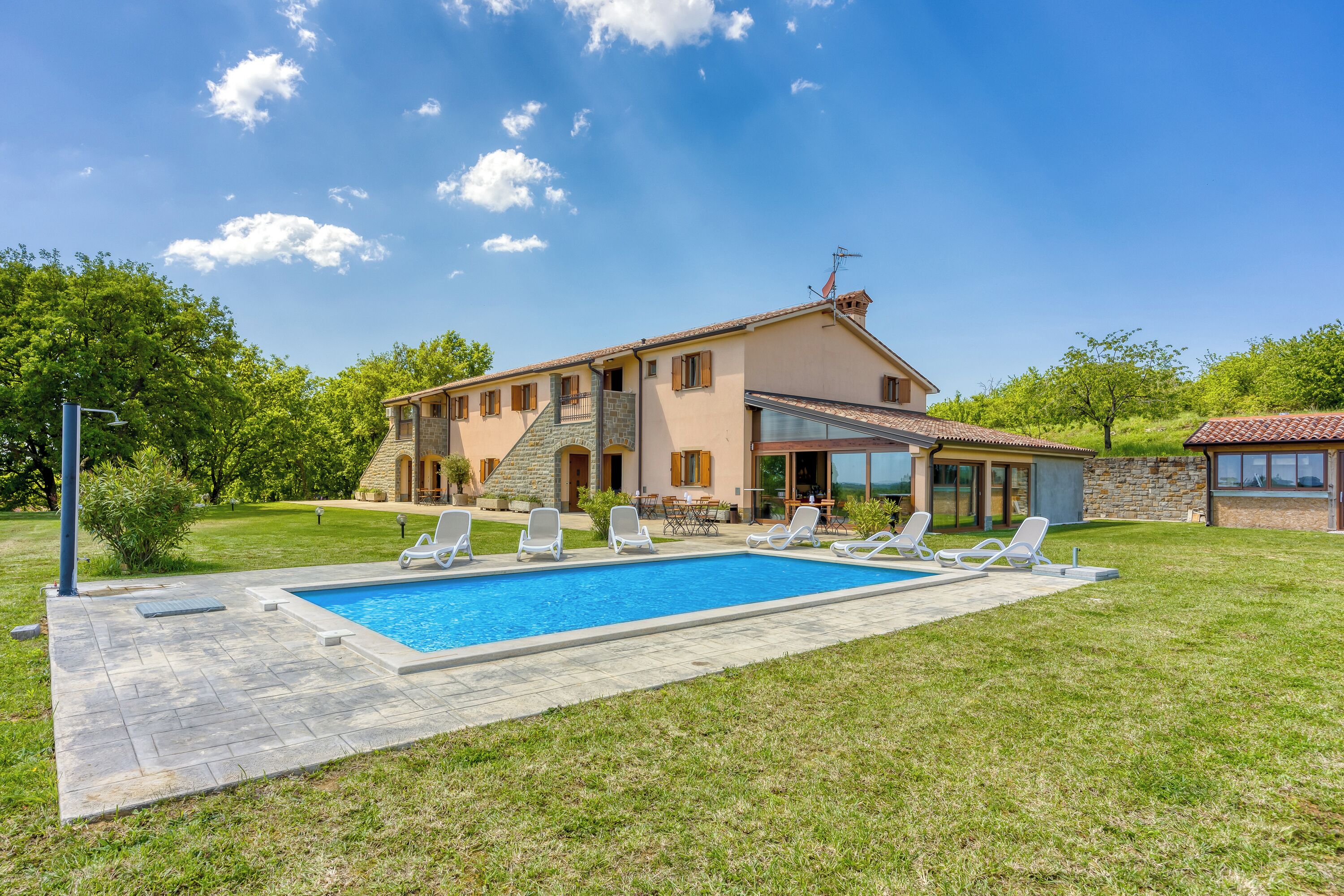 Seasonal outdoor pool