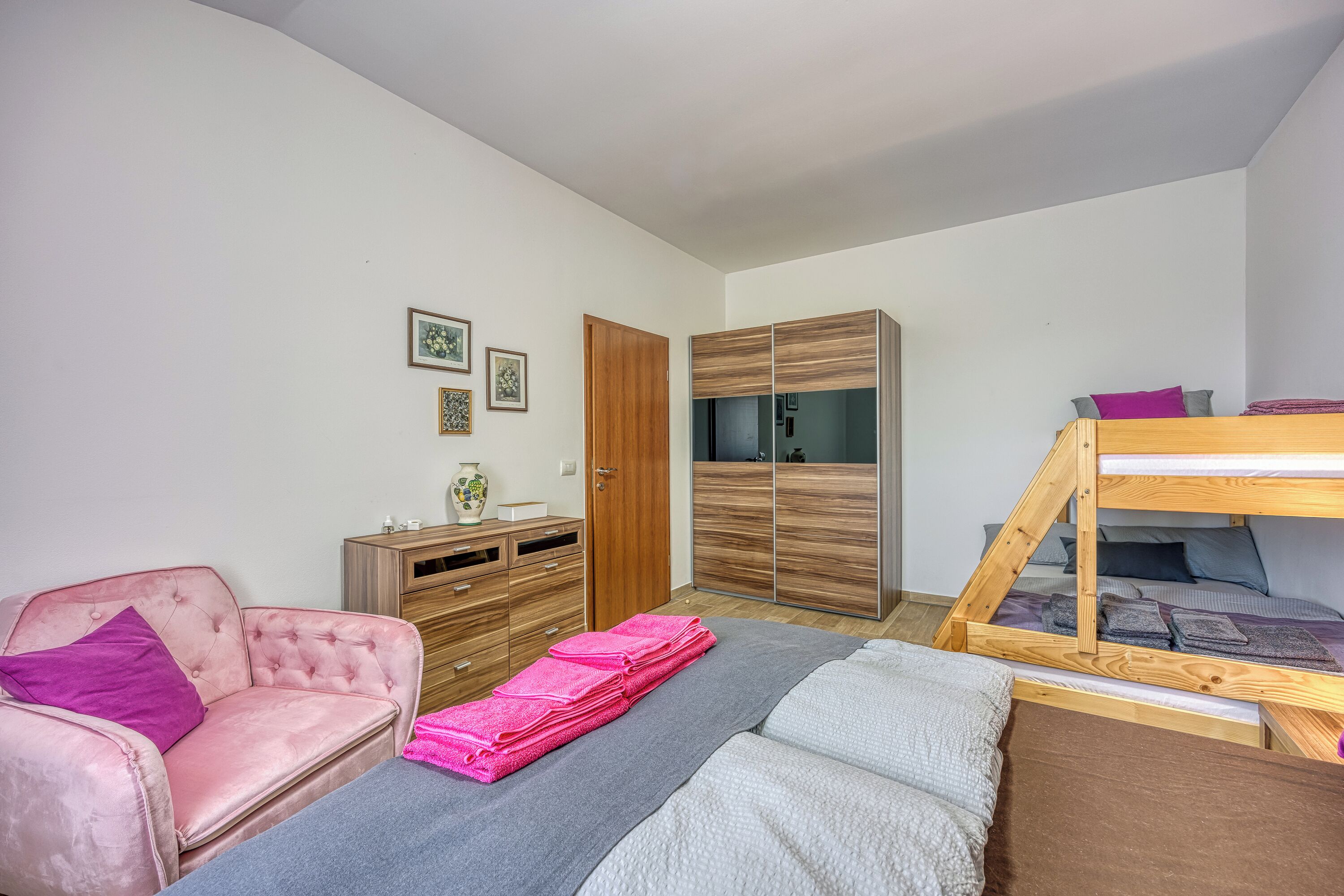 Studio dành cho gia đình (Grad Inn Boutique Villa Suite) | Truy cập Internet không dây miễn phí, bộ trải giường 