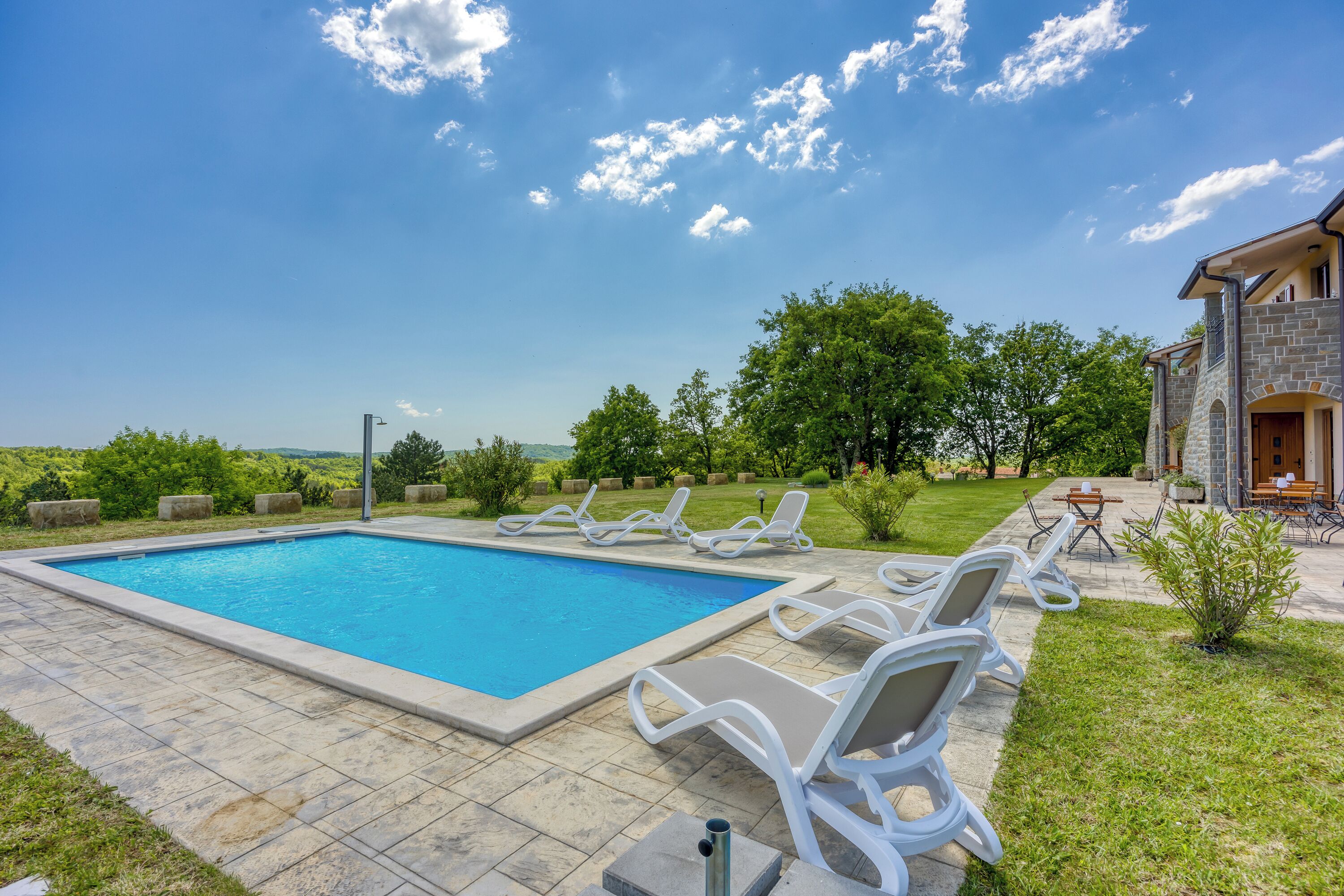 Seasonal outdoor pool