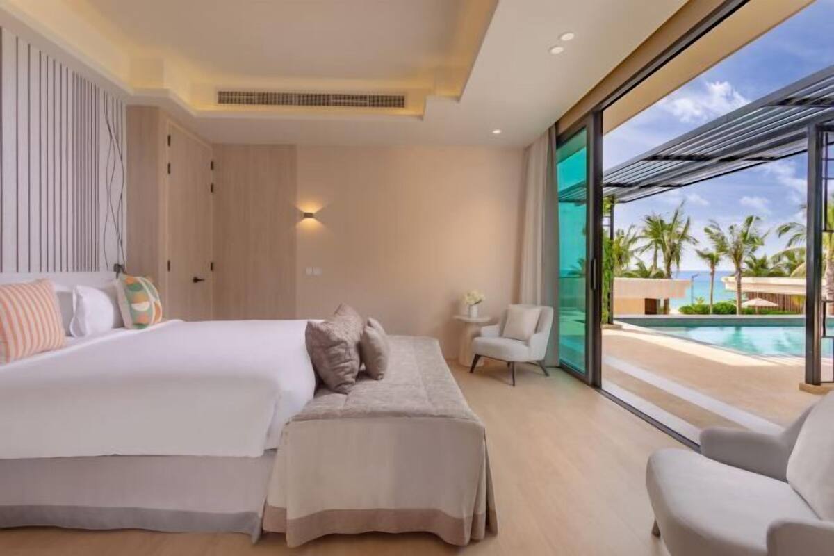 4 habitaciones, minibar y caja de seguridad en la habitación