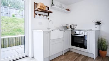 Microwave, oven, stovetop, toaster