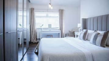 2 bedrooms, premium bedding, bed sheets