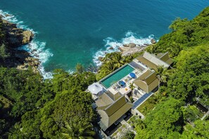 Aerial view - Villa La Thalé (Kamala)