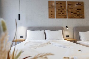 Superior-Dreibettzimmer | Schallisolierte Zimmer, Bettwäsche