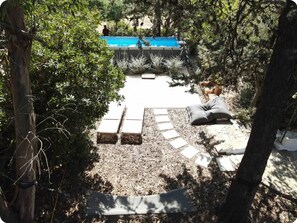 Alberca al aire libre 