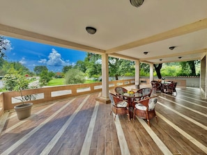 Comfort Apartment, Garden View | Terrace/patio - Stars Residence (Petrovac)