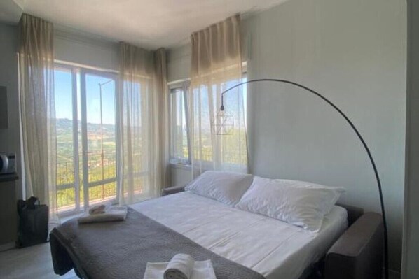 1 Schlafzimmer, kostenloses WLAN, Bettwäsche