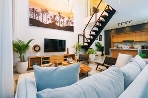 Basic Villa | Living area - Villa Surya (Canggu)