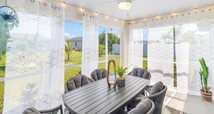 Luxe 3BR Waterfront Stay in Cape Coral