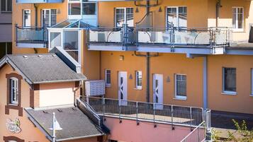Fassade der Unterkunft