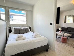1 Schlafzimmer, kostenloses WLAN, Bettwäsche