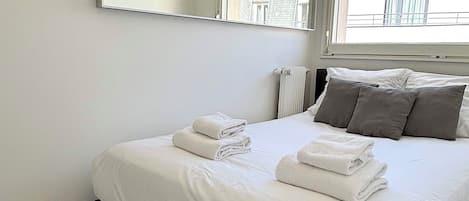 1 Schlafzimmer, kostenloses WLAN, Bettwäsche