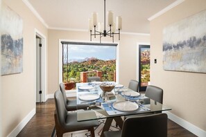 Dining - Ravens Rock Retreat: Clifftop Estate w/ 360 Views (Sedona)