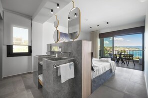 Apartamento luxo | 1 quarto, roupas de cama premium