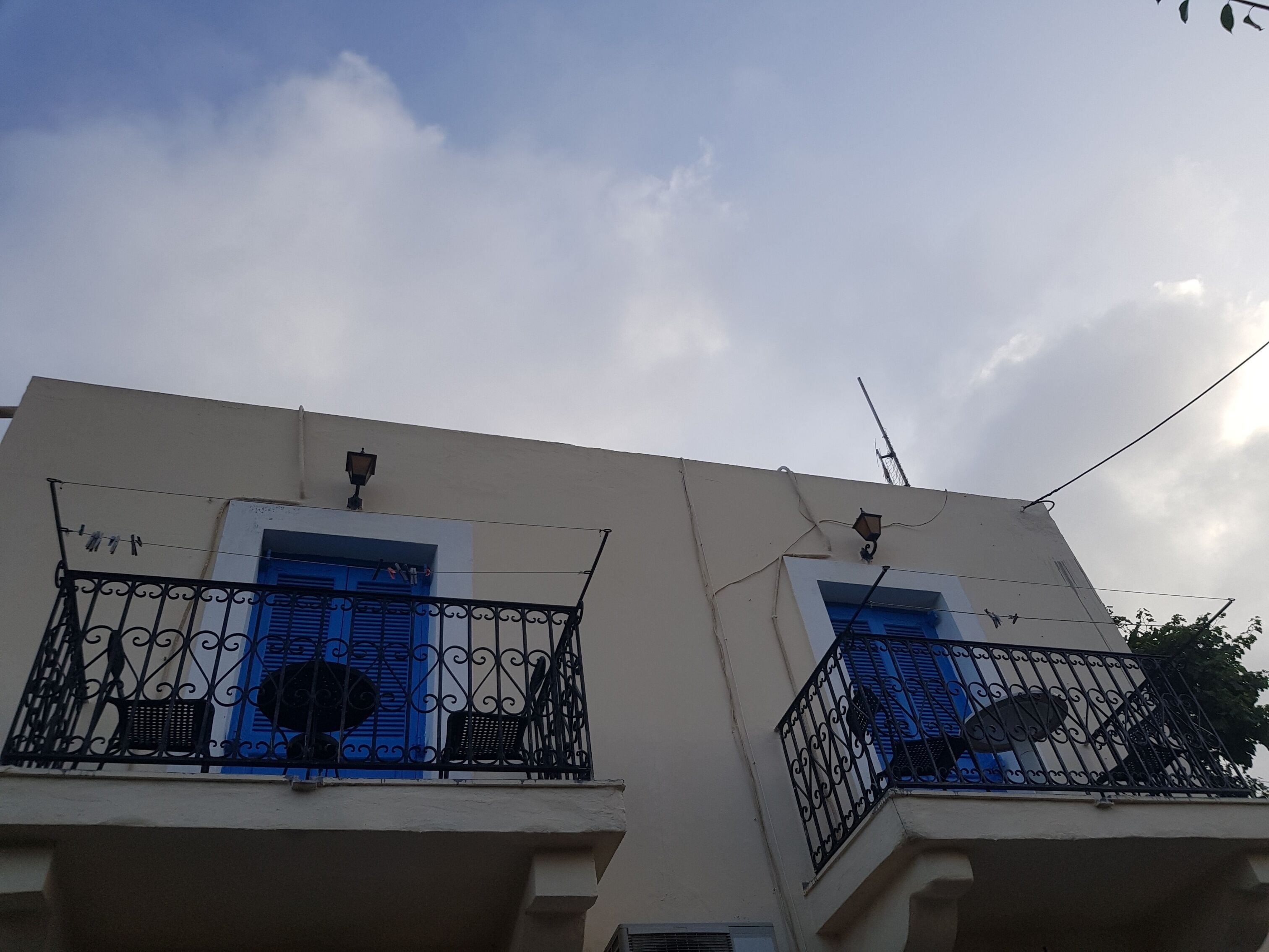 Fassade der Unterkunft