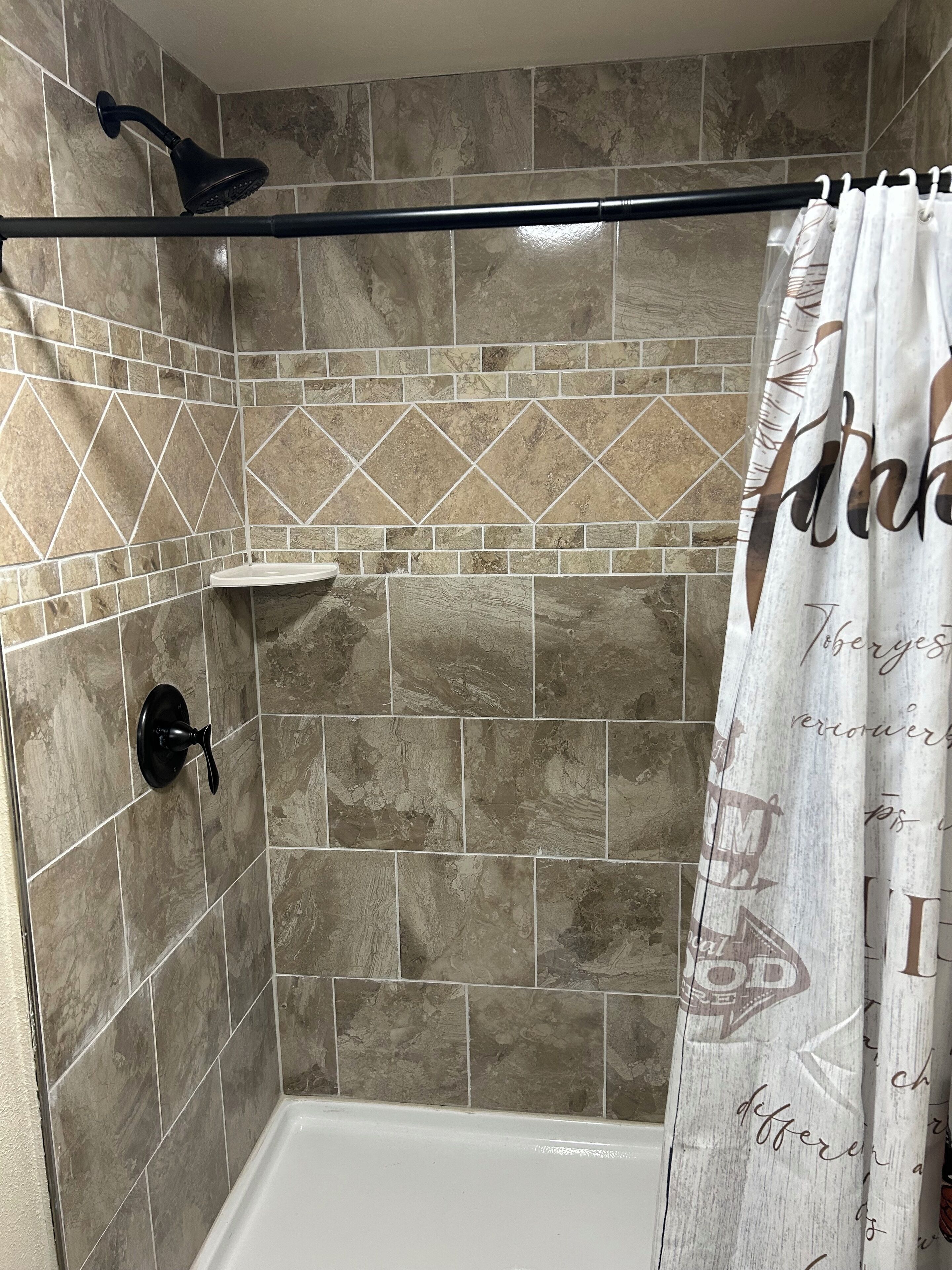 Hair dryer, towels