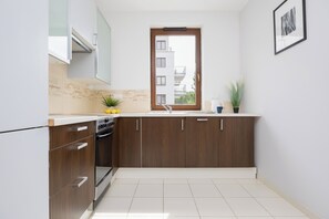 Private kitchen - Apartment in Bielany by Renters (Warsaw)