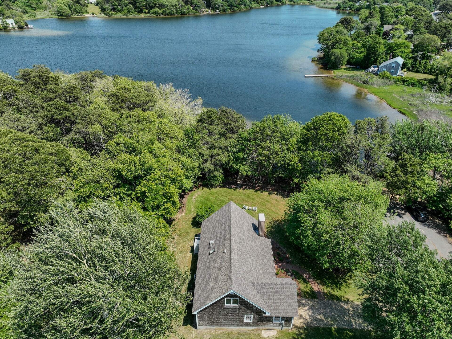 Peaceful Waterfront Home w Private Dock!