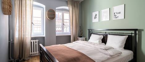2 habitaciones, tabla de planchar con plancha y wifi gratis
