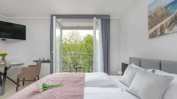 Bügeleisen/Bügelbrett, WLAN, Bettwäsche