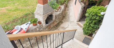 Entrada de la propiedad