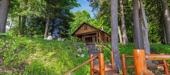 Fisher Trail Cabin: 2 BR, 1 BA Cottage in Alanson, Sleeps 4