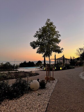 Overnattingsstedets uteområder