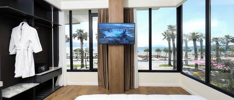 Minibar, chambres insonorisées, draps fournis