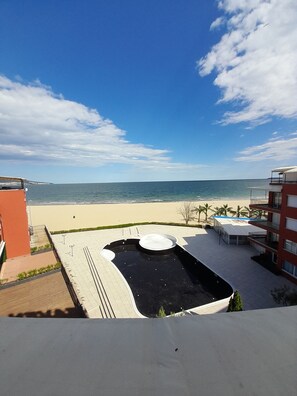 Terrace/patio - Direkt am Strand, 2 Zimmer Wohnung im Sea View Heaven Sunnybeach (Sunny Beach)