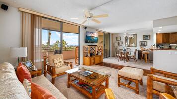 Condo, 2 Bedrooms | Living area | Smart TV