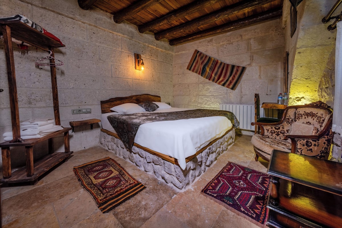Standart Stone Room | Blackout drapes, soundproofing, iron/ironing board, free WiFi