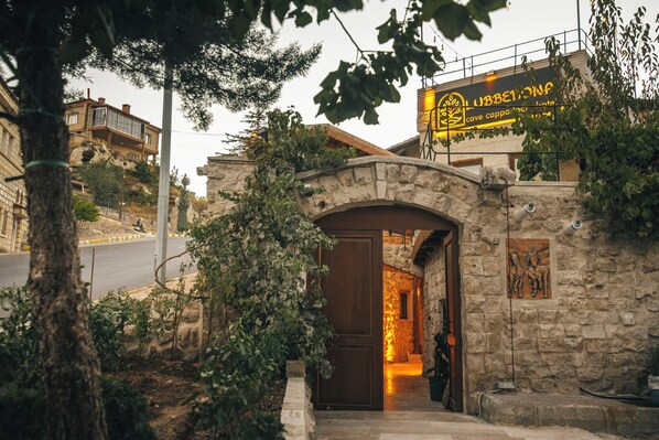 Fachada da propriedade