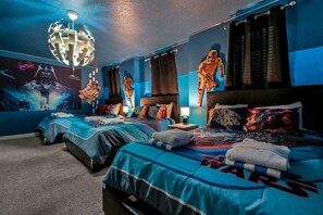 9 bedrooms, iron/ironing board, WiFi, bed sheets - Last Minute Disney! Private Pool, Hot Tub, Game Room & Themed Bedrooms. Book Now! #110895 (Orlando)