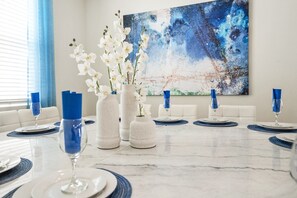 Dining - Last Minute Disney! Private Pool, Hot Tub & Themed Bedrooms. Book Now! #105275 (Orlando)