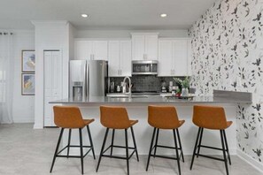 Fridge, microwave, oven, stovetop - Last Minute Disney Getaway! Private Pool & Themed Bedrooms. Book Now! #111841 (Orlando)