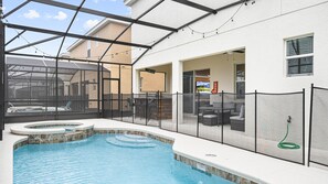 Una piscina climatizada