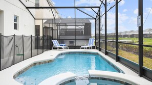 Beheizter Pool