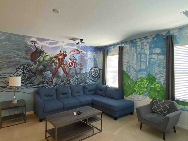 Smart TV, table football - Last Minute Disney! Private Pool, Game Room & Themed Bedrooms. Book Now! #113667 (Orlando)