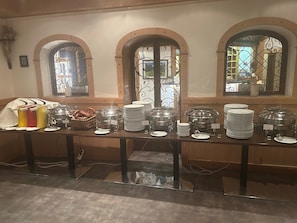 Petit déjeuner buffet compris tous les jours