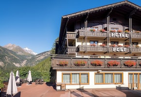Fassade der Unterkunft