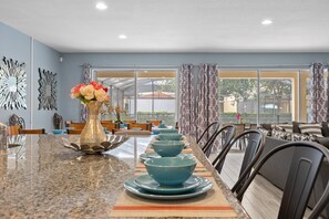 Dining - Last Minute Disney! Private Pool, Hot Tub, Game Room & Themed Bedrooms. Book Now! #113675 (Orlando)