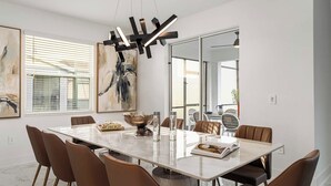 Dining - The Stylish | NEW Home w Designer Decor, PVT Pool & Theme BR - Mins to Universal (Orlando)