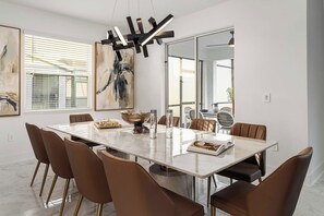 Dining - The Imperial | Regal New Villa Next to Universal & Disney w/ Pool & 2 Themed BRs (Orlando)