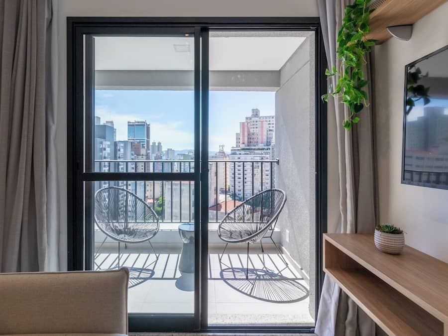 Apartamento standard, 1 quarto (PH 1210 1dorm 39VCG.2C - 489609) | Sacada