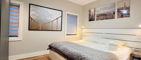 1 bedroom, desk, iron/ironing board, free WiFi