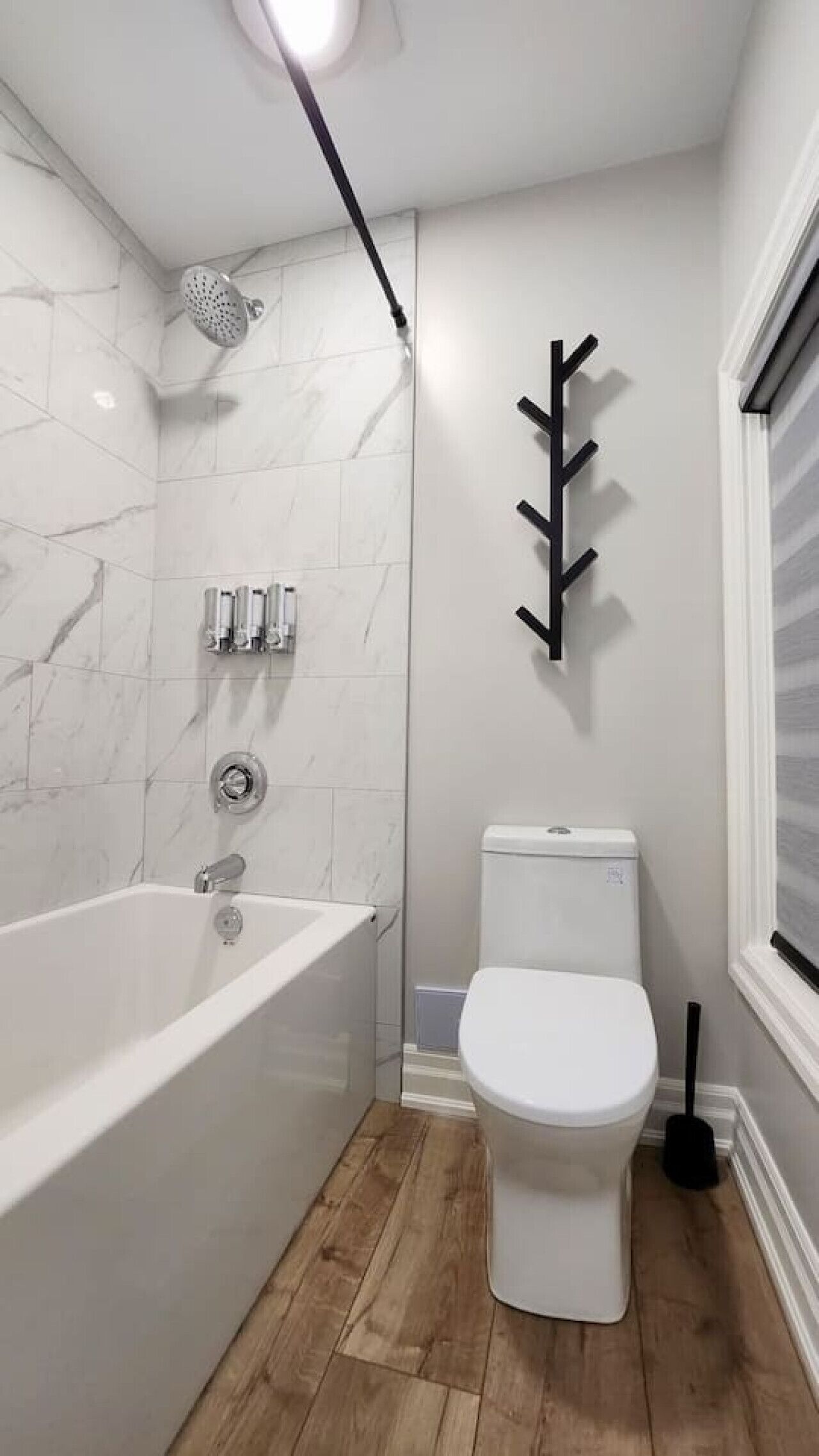 Hair dryer, towels